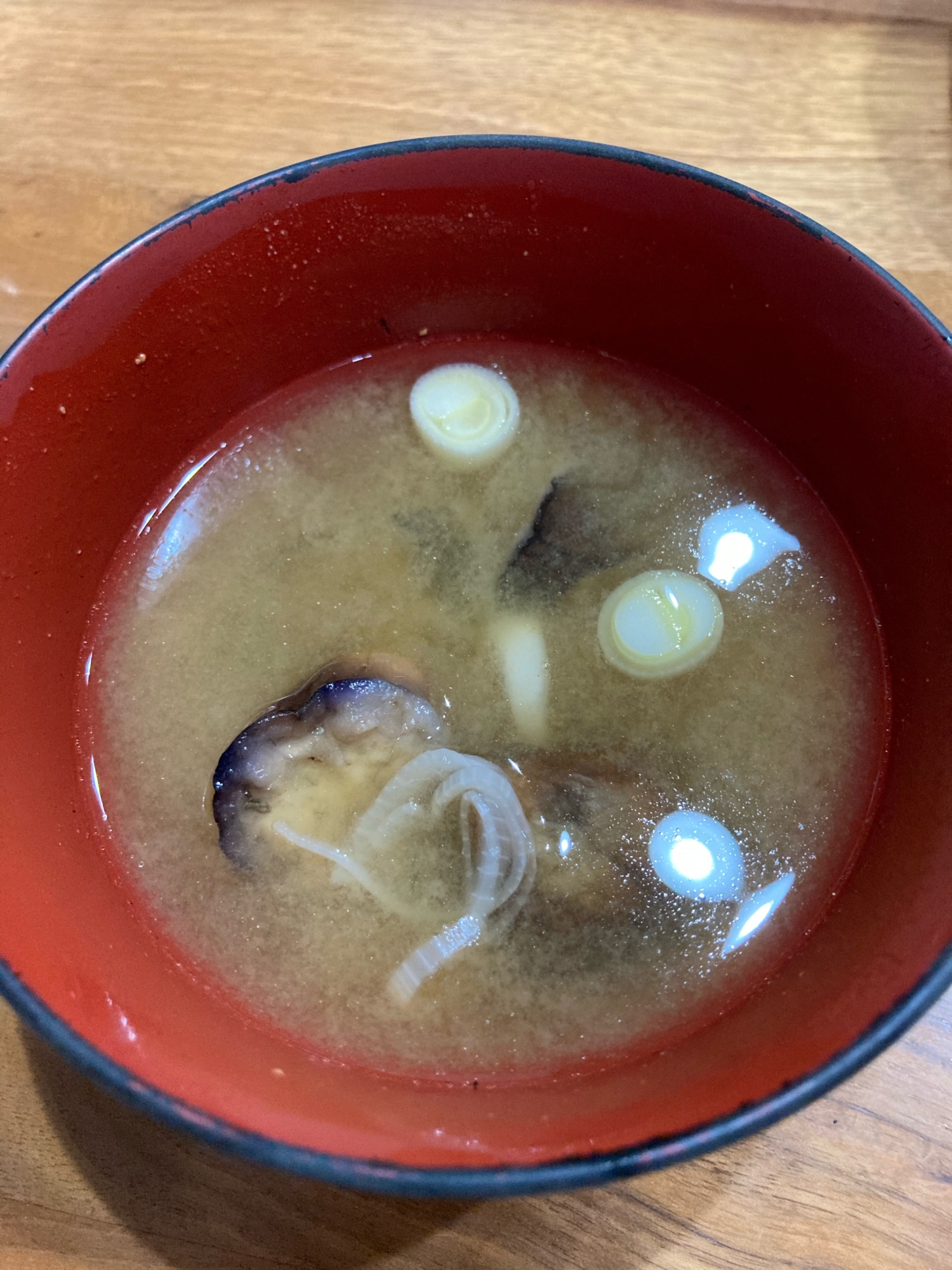 焼き茄子の味噌汁