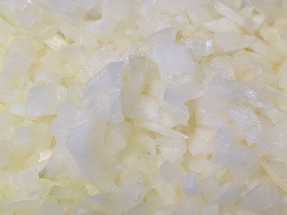 玉ねぎのみじん切りの冷凍保存