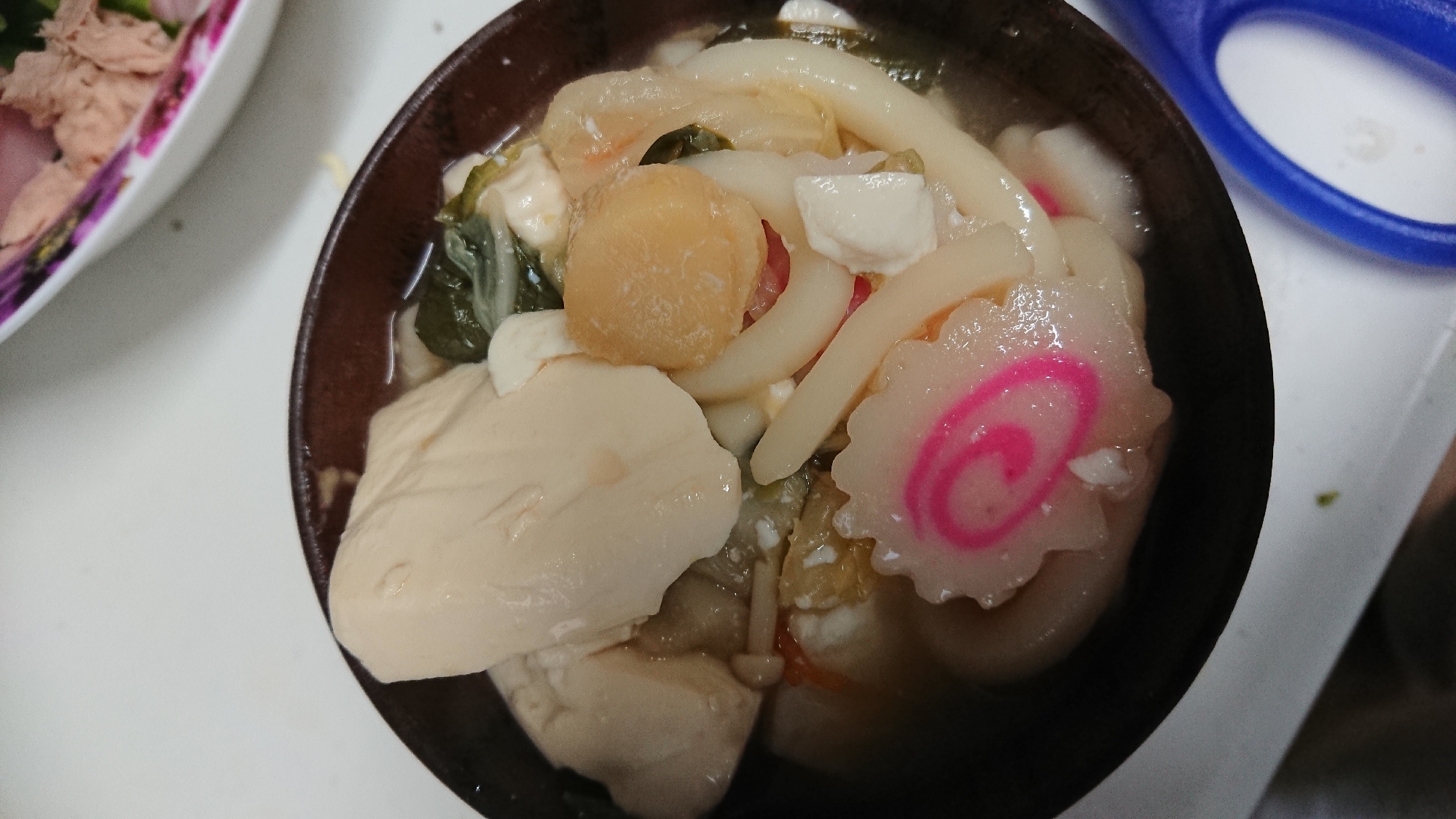 豆腐貝柱うどん