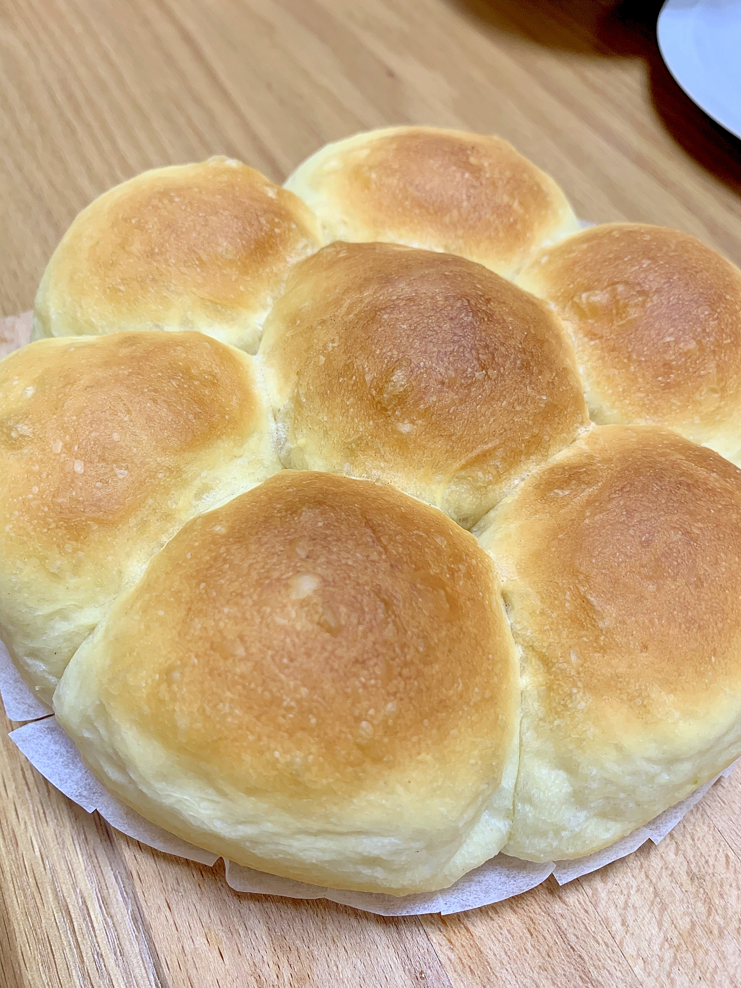 焼きたて最高！簡単ちぎりパン♪