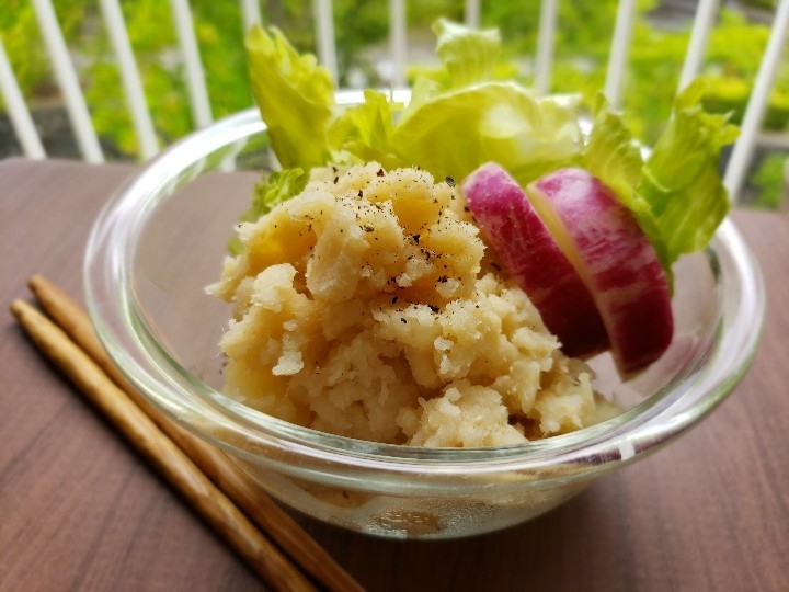 【独居自炊】ツナ缶で和風ポテトサラダ