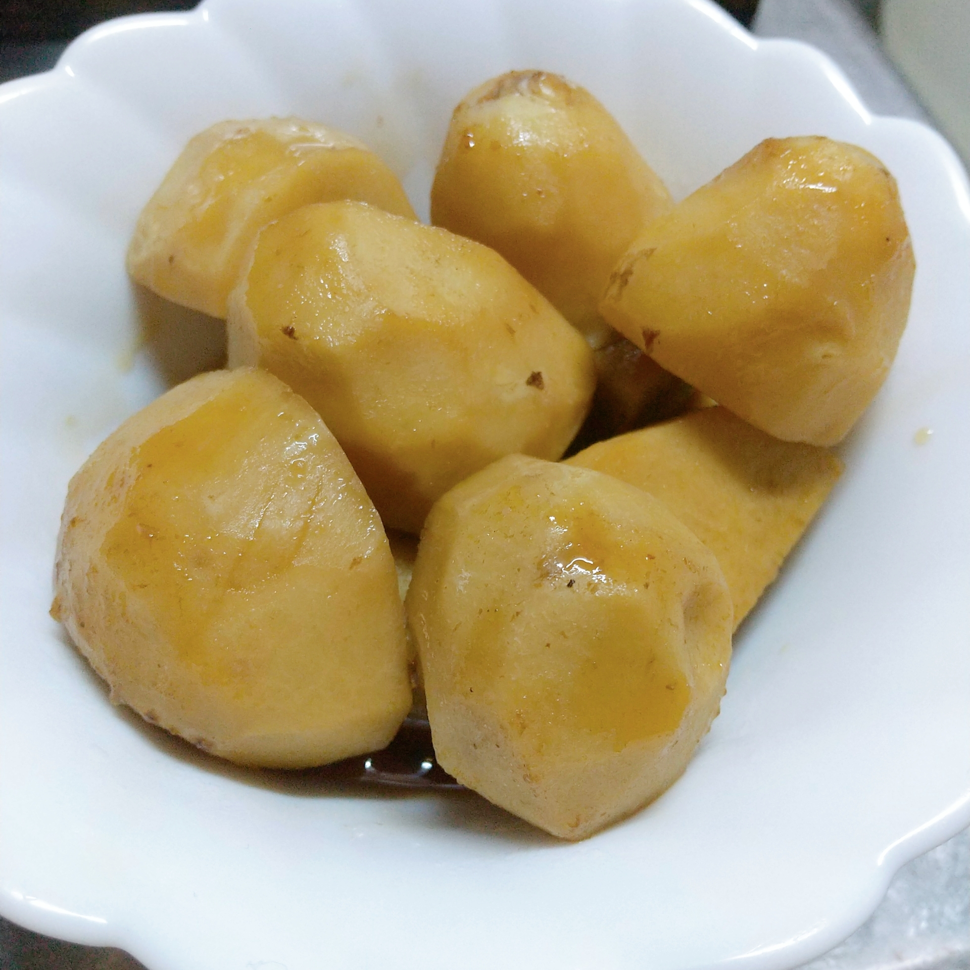 下ゆで無し。煮込むだけで簡単♪里芋の煮物