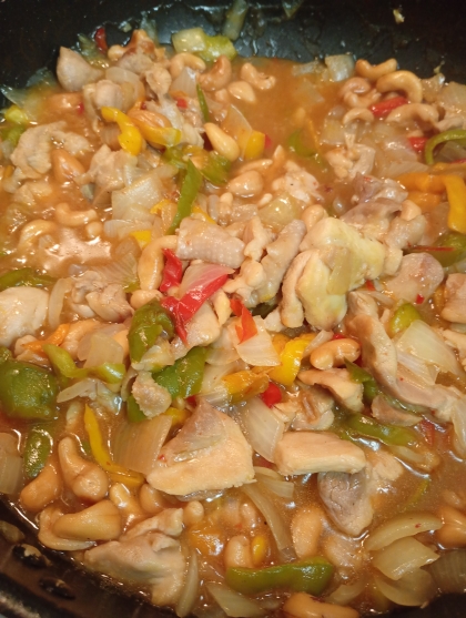 簡単★鶏肉のカシューナッツ炒め★