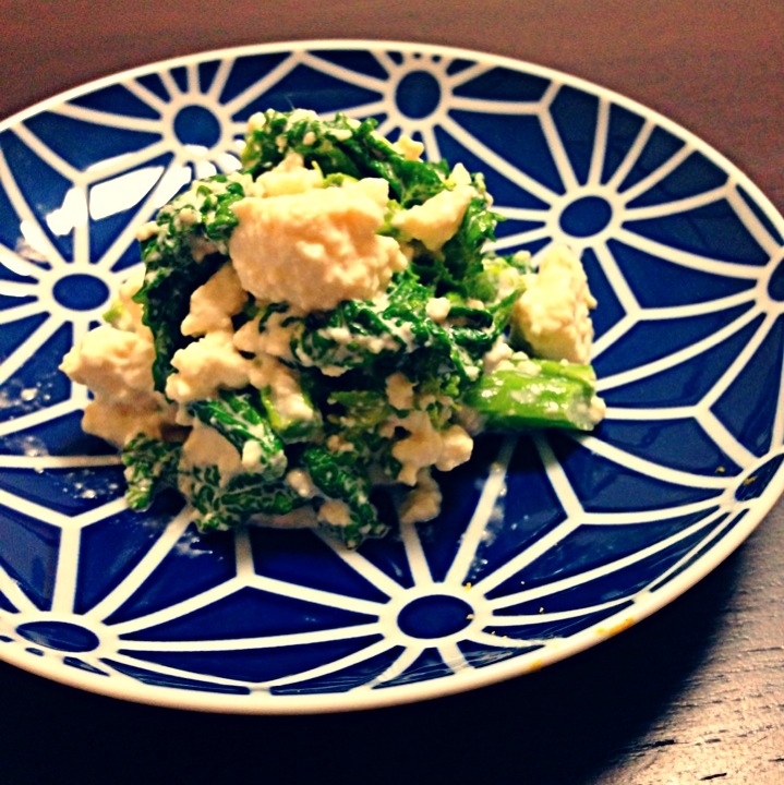 菜の花と豆腐のわさびマヨネーズ レシピ 作り方 By Ponpom1214 楽天レシピ 菜の花と豆腐のわさびマヨネーズ レシピ 作り方 By Ponpom1214 楽天レシピ