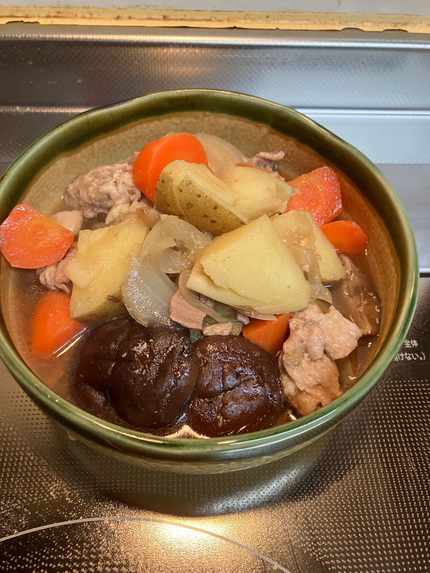 砂糖不使用♪椎茸入り肉じゃが^_^