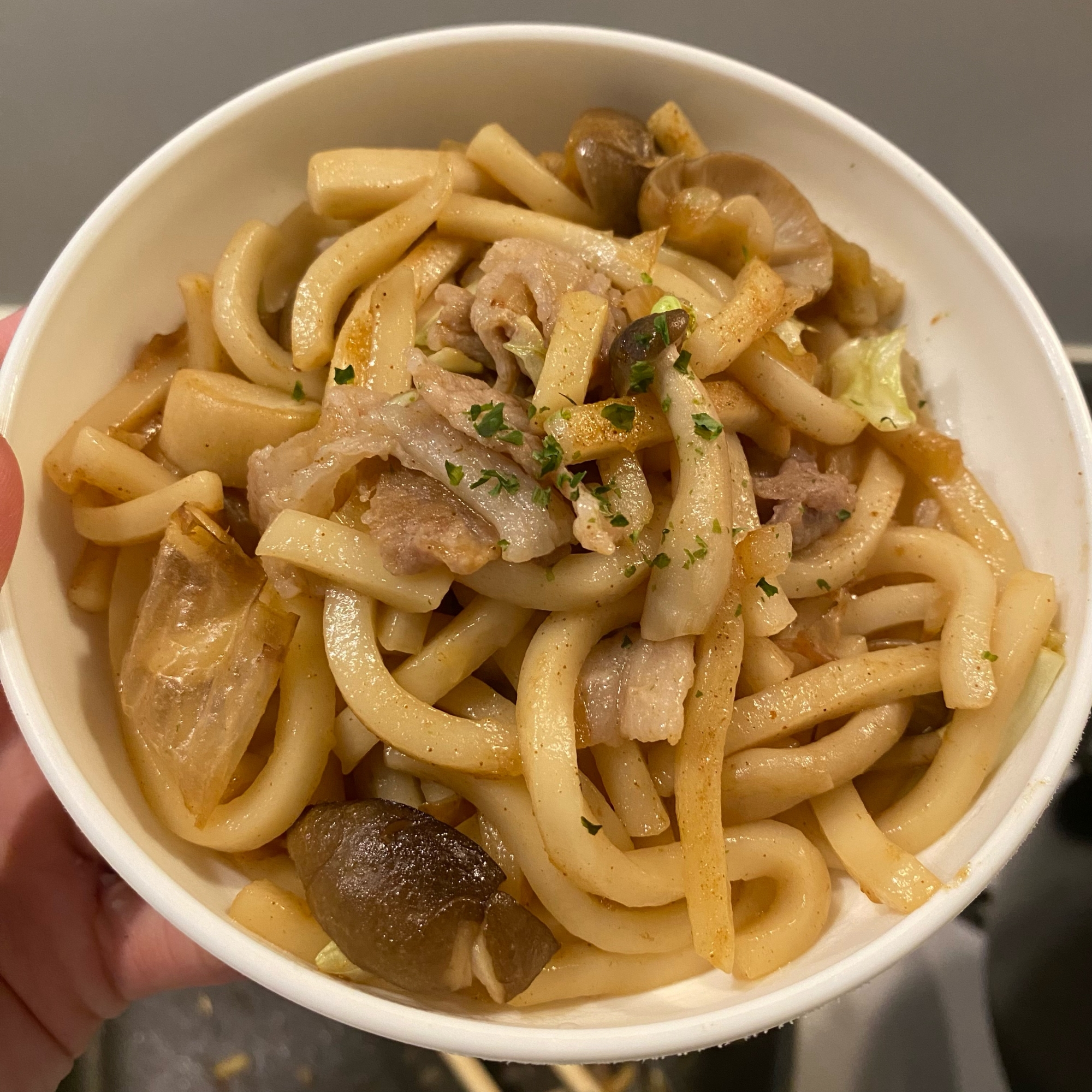 偏食娘でもバクバク食べる✨焼きうどん♡離乳食完了期