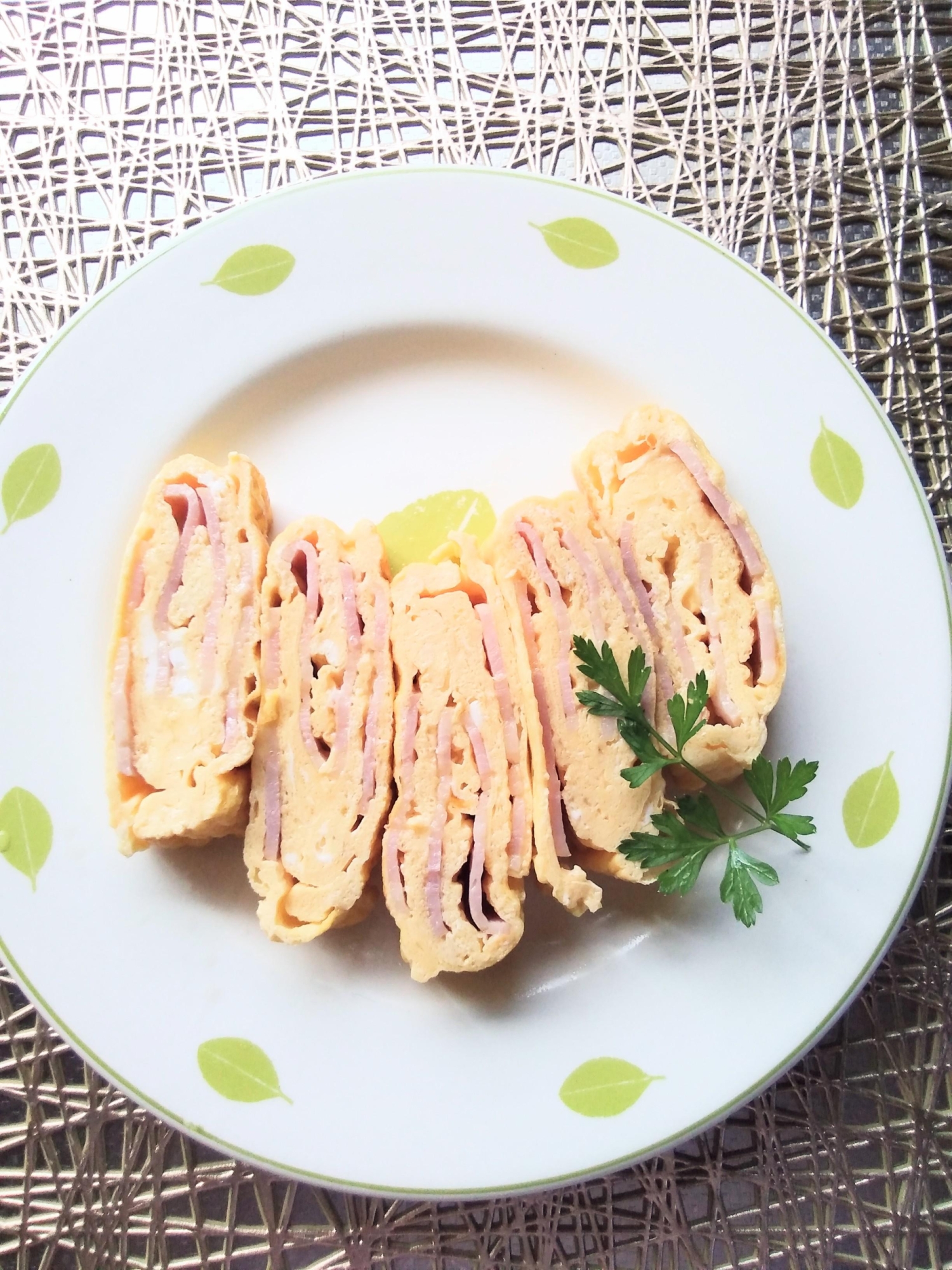 卵焼き☆ベーコンエッグ巻き☆ベーコン入りの卵焼き