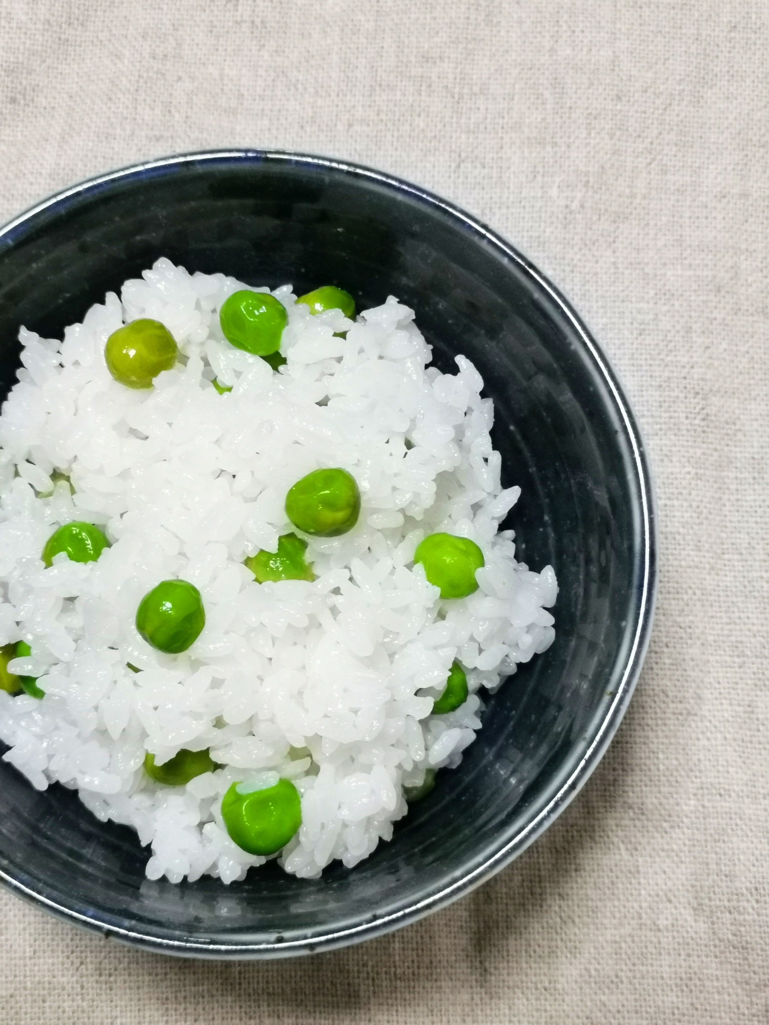 緑あざやか*豆ご飯