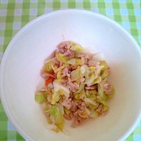 離乳食 中期 ツナとキャベツのお浸し レシピ 作り方 By 美々 楽天レシピ 離乳食 中期 ツナとキャベツのお浸し レシピ 作り方 By 美々 楽天レシピ