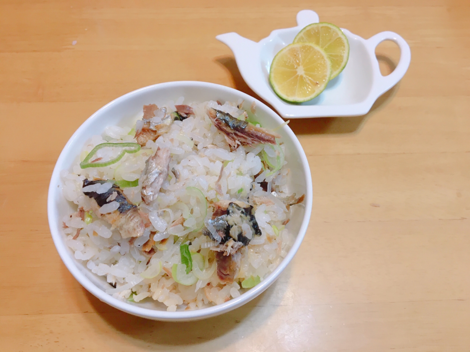 秋刀魚の炊き込みご飯✰