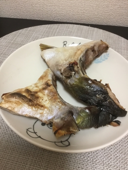 ぶりかまの塩焼き