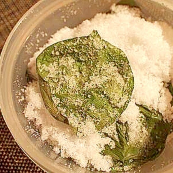 いろいろ使える 塩漬けバジル レシピ 作り方 By ブ 子 楽天レシピ いろいろ使える 塩漬けバジル レシピ 作り方 By ブ 子 楽天レシピ