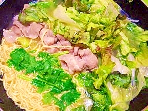 パクチー レタス豚しゃぶレモンラーメン レシピ 作り方 By ブルーボリジ 楽天レシピ パクチー レタス豚しゃぶレモンラーメン レシピ 作り方 By ブルーボリジ 楽天レシピ