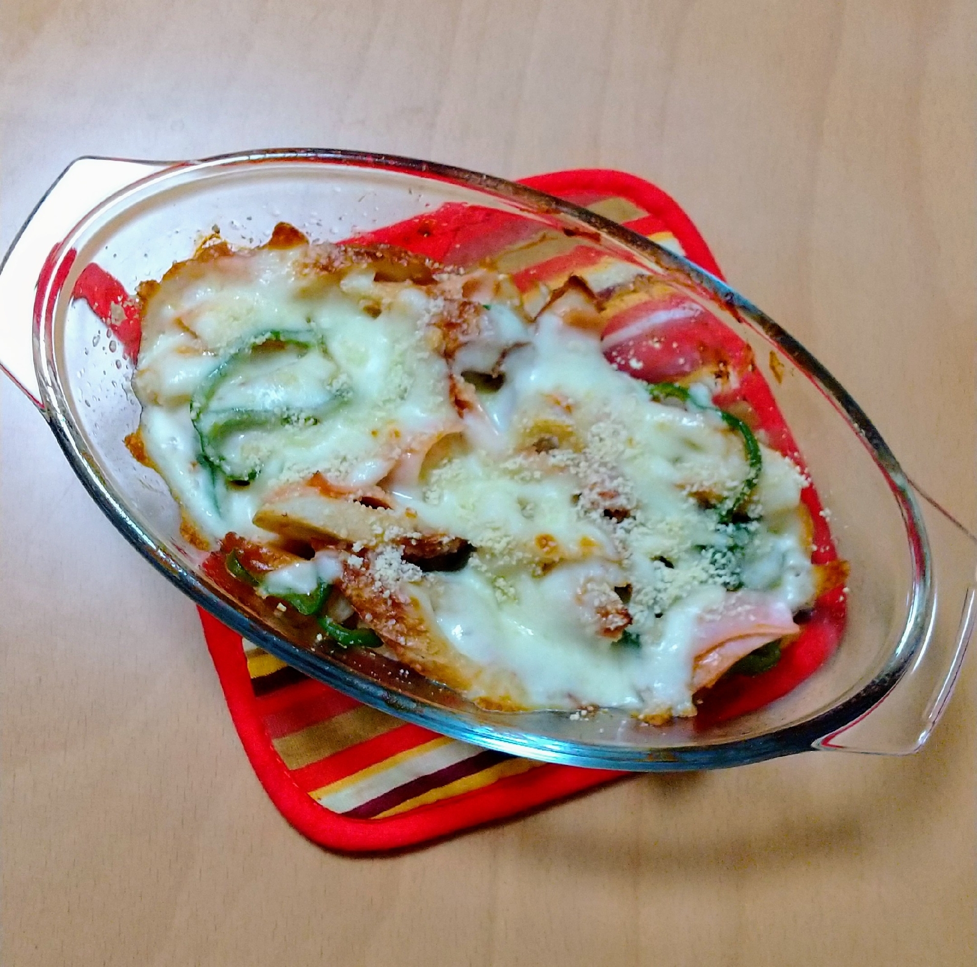 ちくわとピーマンとハムのピザ風チーズ焼き レシピ 作り方 By Tomy Chan 楽天レシピ ちくわとピーマンとハムのピザ風チーズ焼き レシピ 作り方 By Tomy Chan 楽天レシピ