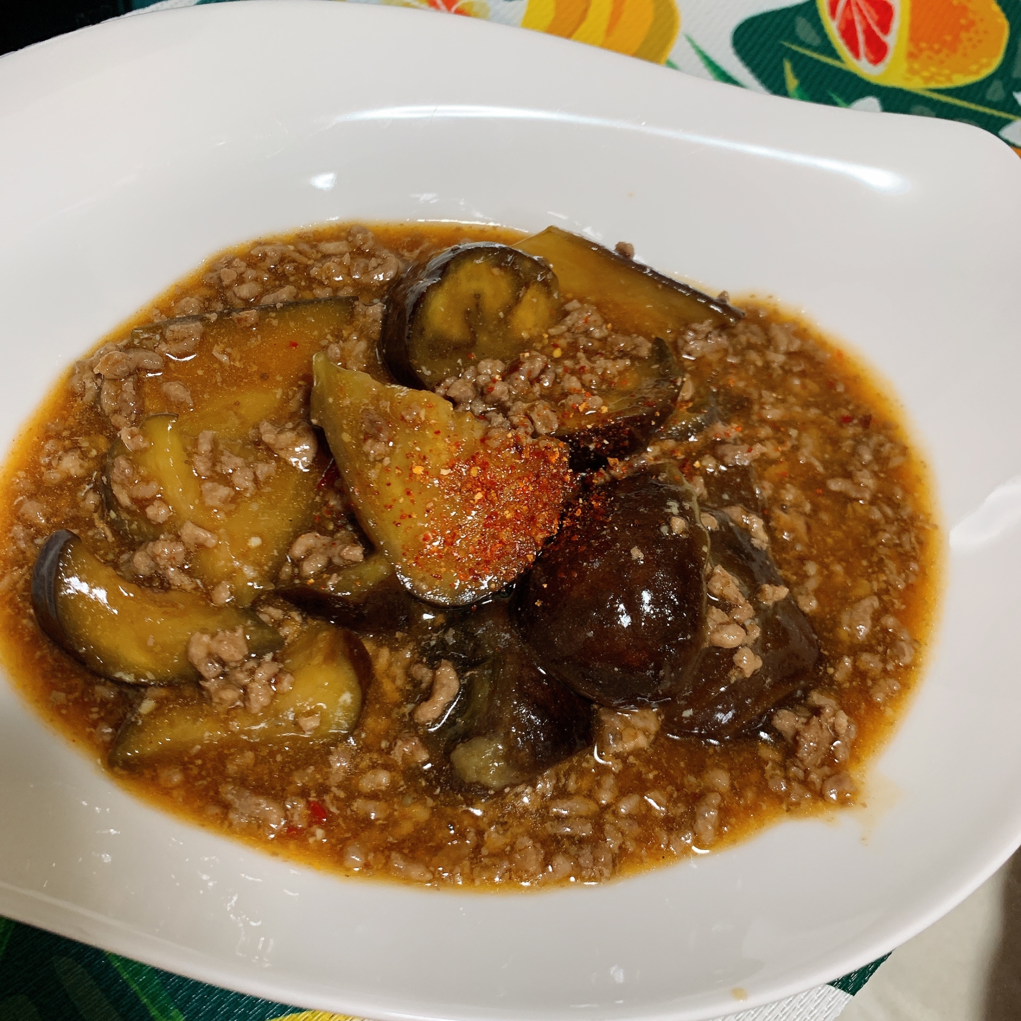 簡単で美味しい!本格麻婆茄子♡