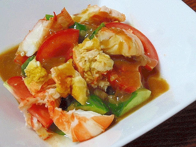 ブラウンソースが旨い 伊勢海老のサラダ レシピ 作り方 By Startrek 楽天レシピ