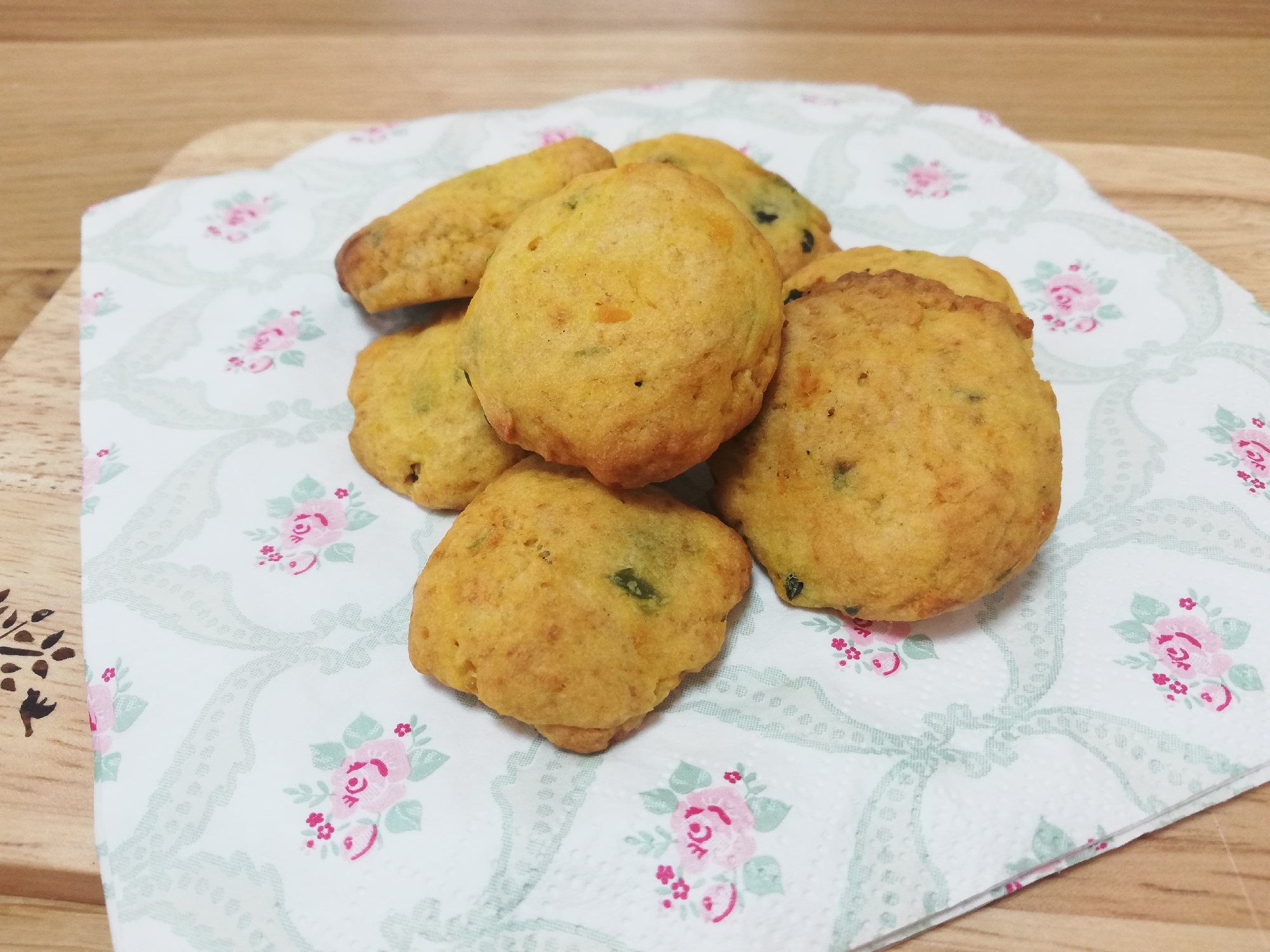 超簡単!HMでかぼちゃ&ピーマンクッキー