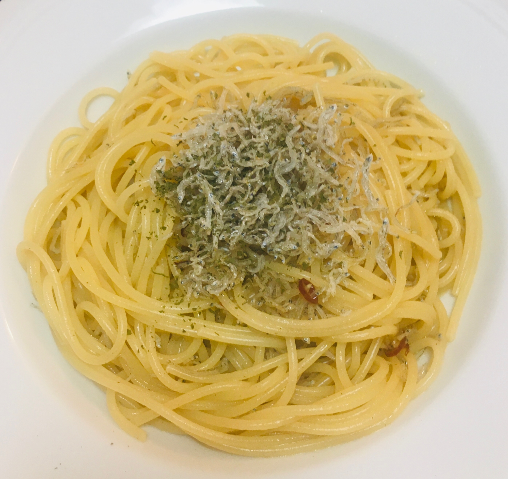 ちりめんじゃこパスタ