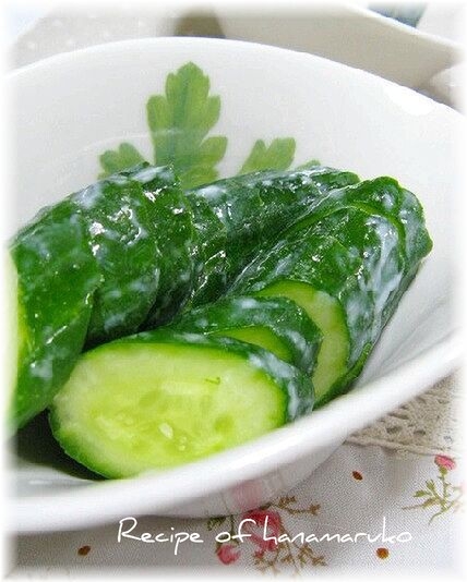 塩ヨーグルト漬けきゅうりの浅漬け レシピ 作り方 By はなまる子 楽天レシピ