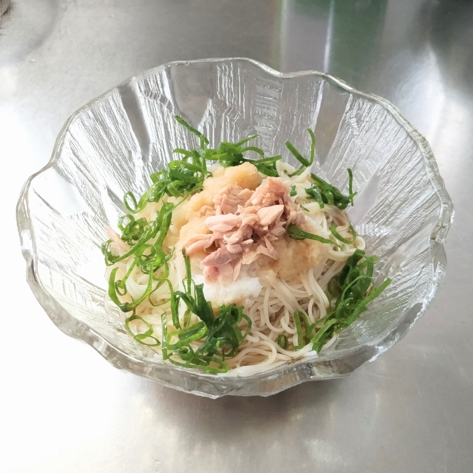 大根おろし＆ツナのさっぱり素麺