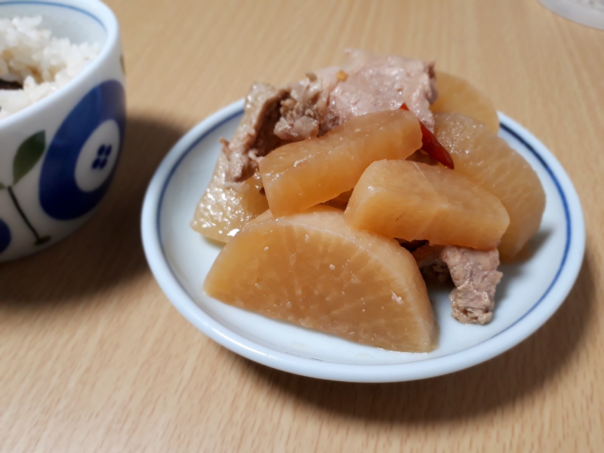 ごま油香る大根と豚肉の炒め煮☆東のまるごと鍋