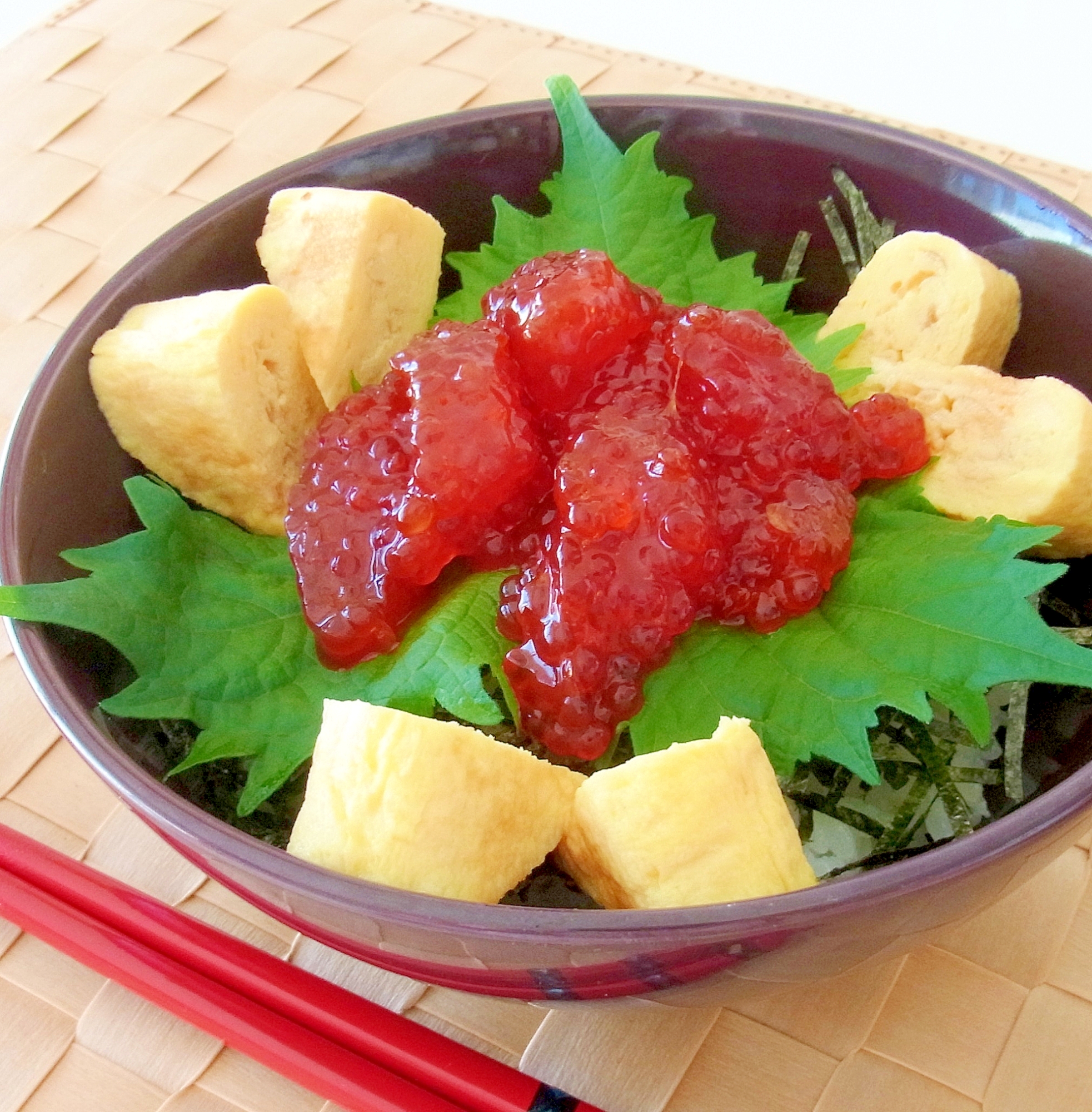 すじこ丼