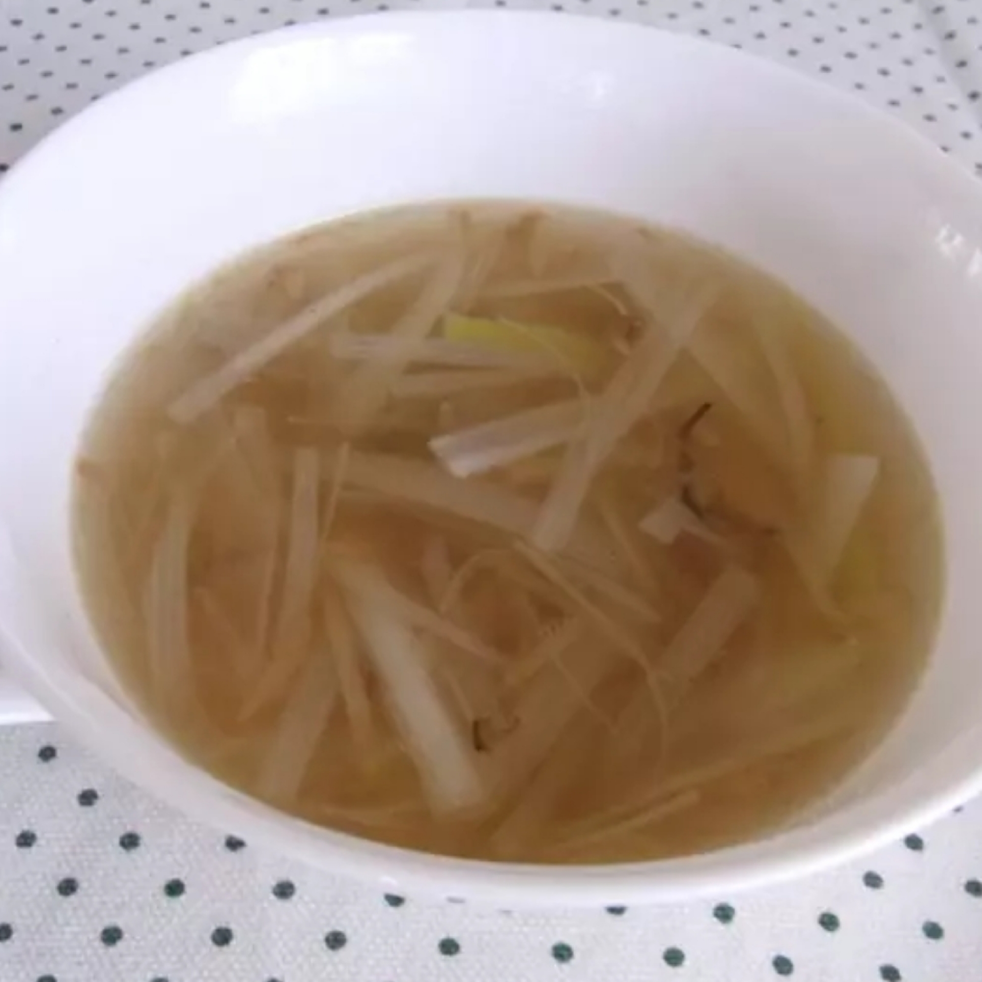 生姜とねぎのスープ