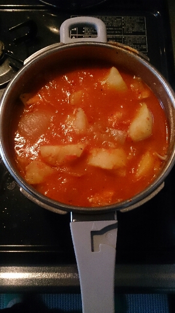チキンのトマトコンソメスープ