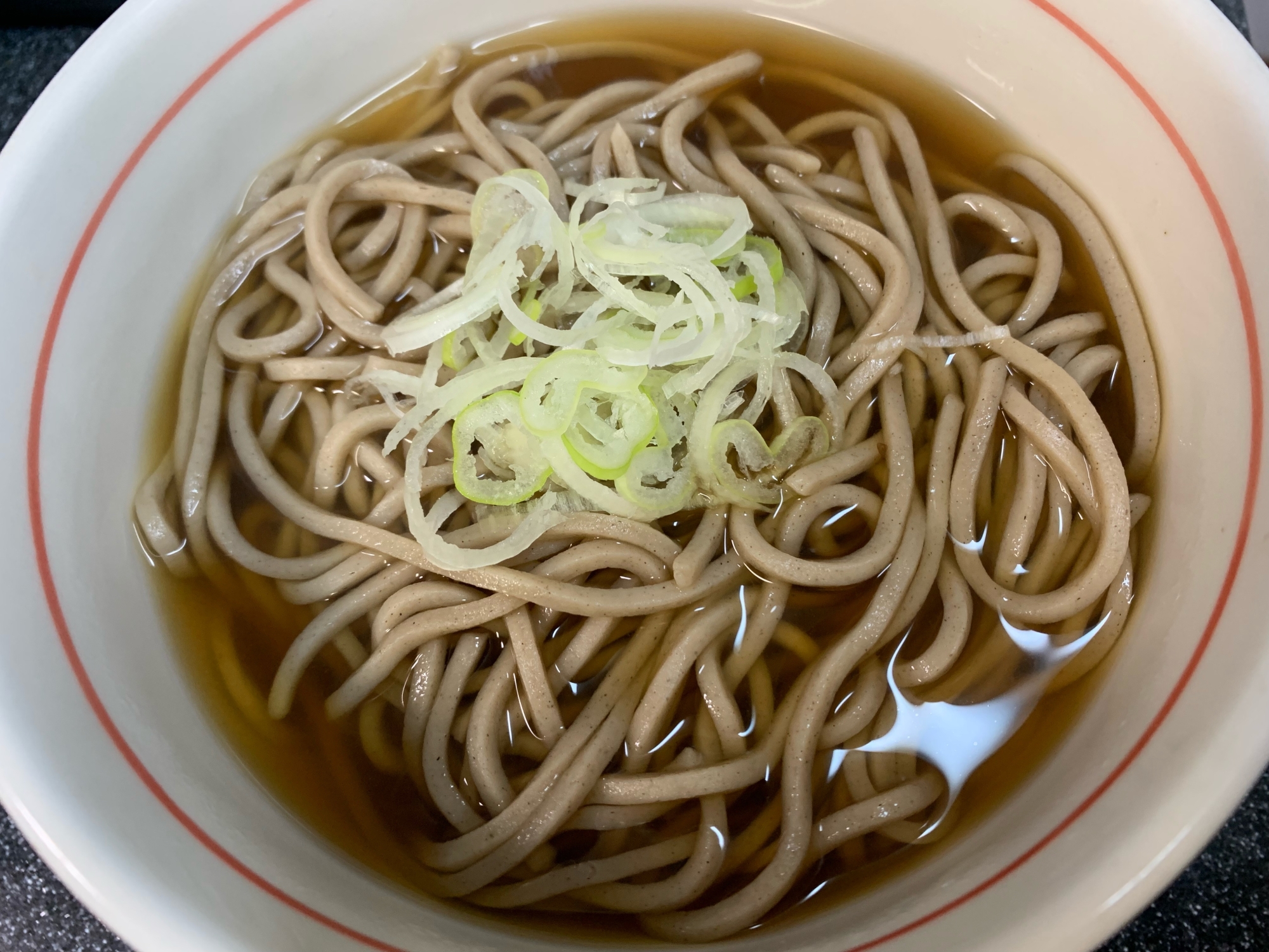 かつお節香るかけ蕎麦♪