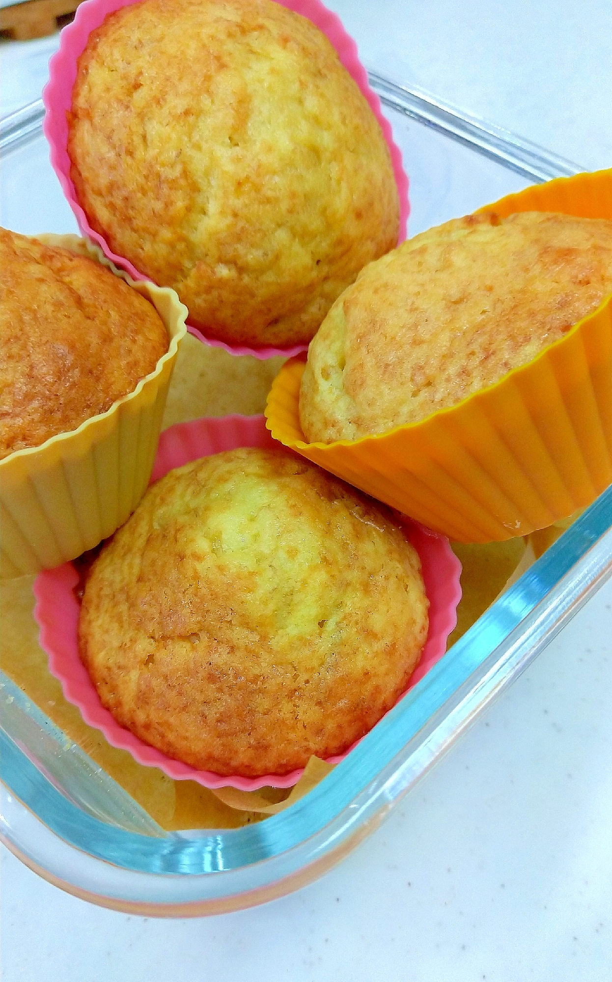 ホットケーキミックスde バナナマフィン レシピ 作り方 By Acchan66 楽天レシピ