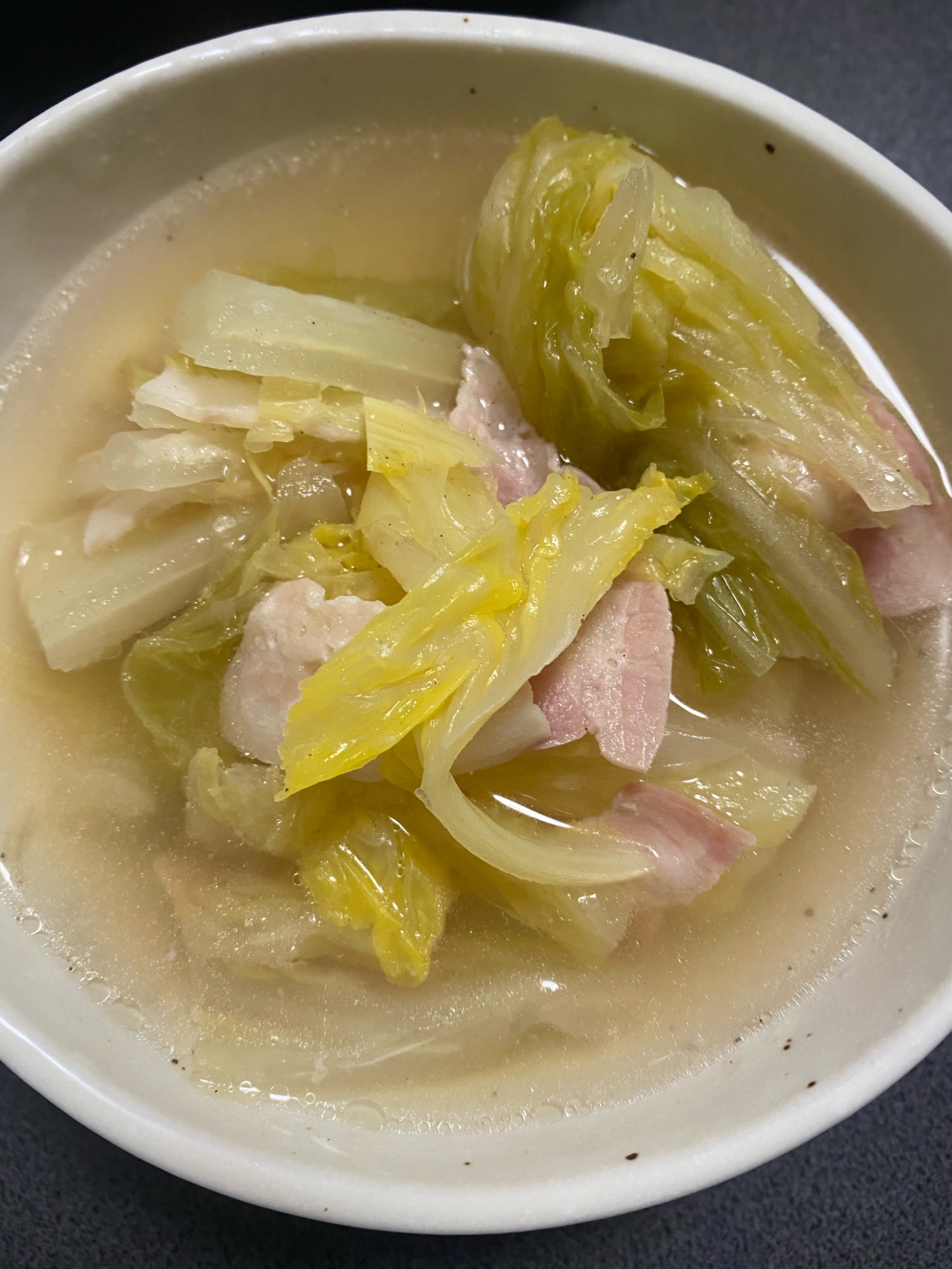 白菜ベーコンのコンソメスープ レシピ 作り方 By ようくろ 楽天レシピ 白菜ベーコンのコンソメスープ レシピ 作り方 By ようくろ 楽天レシピ