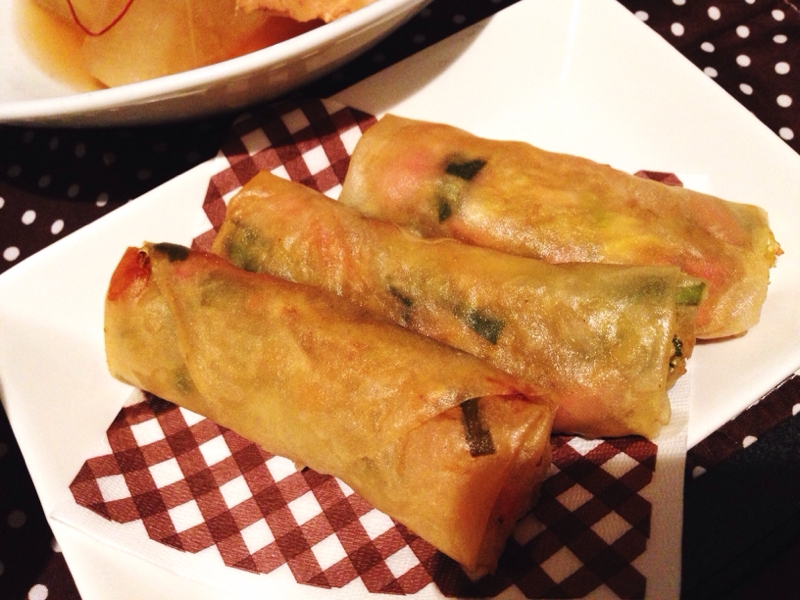 簡単 キャベツとベーコンの春巻き レシピ 作り方 By Micha 楽天レシピ