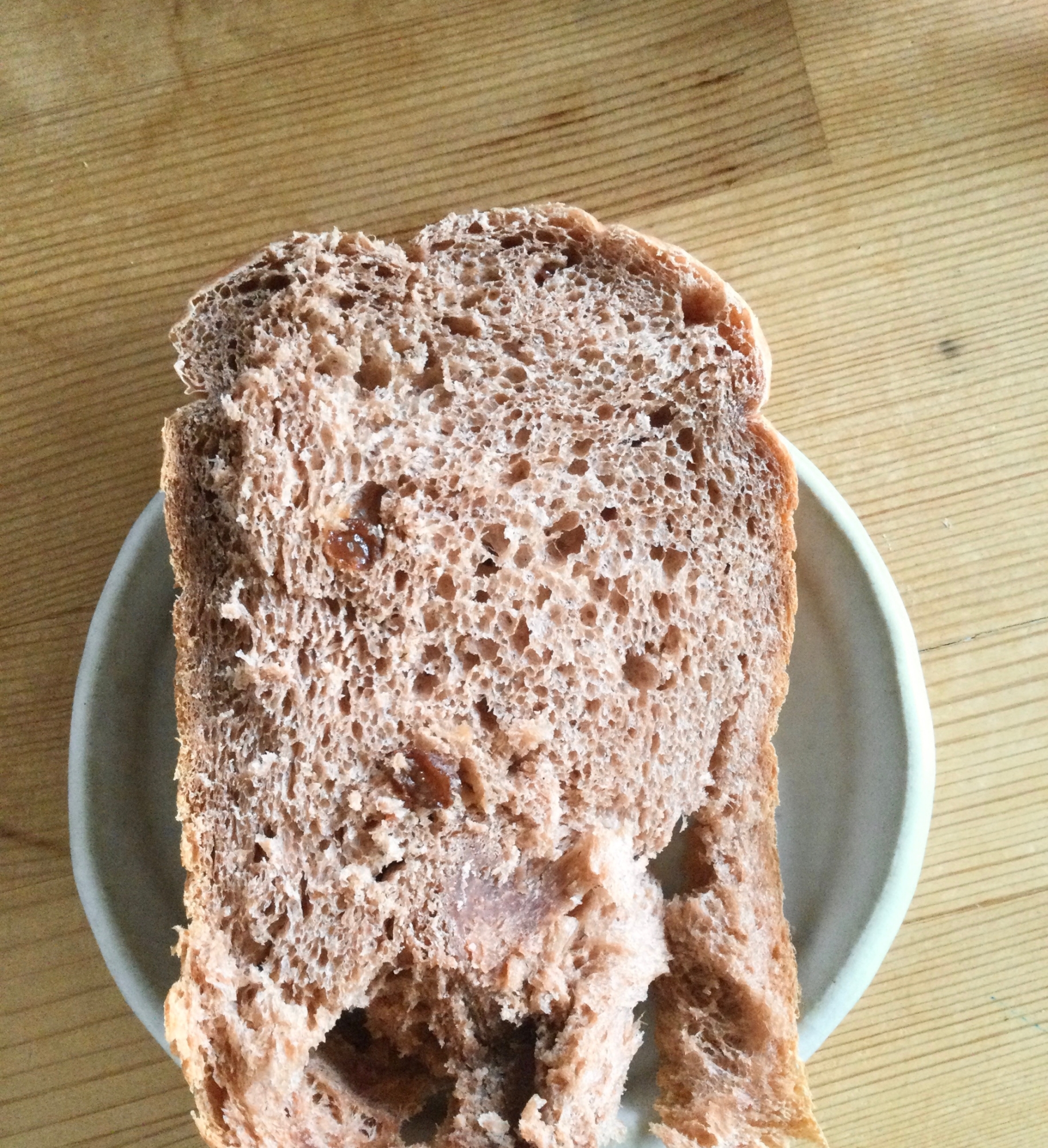 ドライフルーツココア食パン♪