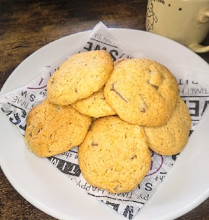 ホットケーキミックスで作るチョコクッキー