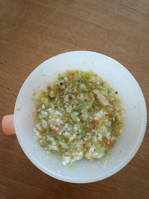 離乳食 中期 レタスと人参入り豆腐あんかけ レシピ 作り方 By Koko0730 楽天レシピ 離乳食 中期 レタスと人参入り豆腐あんかけ レシピ 作り方 By Koko0730 楽天レシピ