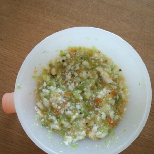 離乳食 中期 レタスと人参入り豆腐あんかけ レシピ 作り方 By Koko0730 楽天レシピ 離乳食 中期 レタスと人参入り豆腐あんかけ レシピ 作り方 By Koko0730 楽天レシピ