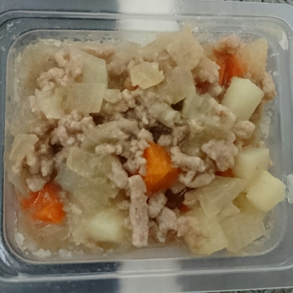 簡単離乳食 パクパク肉じゃが レシピ 作り方 By まきっぺぺぺ 楽天レシピ 簡単離乳食 パクパク肉じゃが レシピ 作り方 By まきっぺぺぺ 楽天レシピ