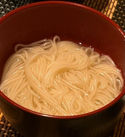 素麺のお吸い物