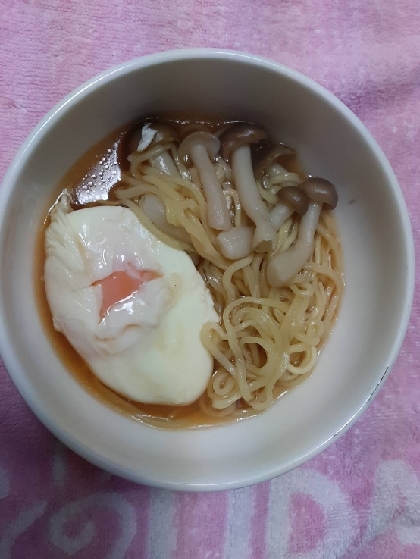 マルちゃん正麺　卵とシメジの醤油ラーメン