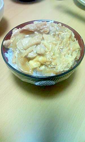 玉ねぎたっぷり親子丼★