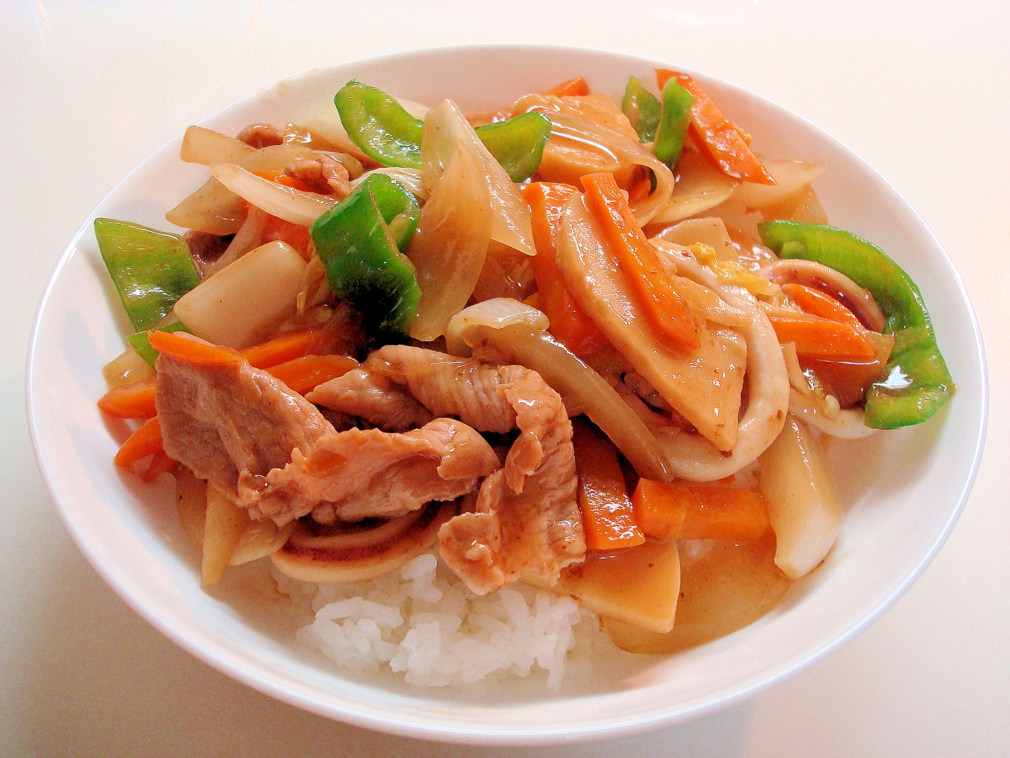 いか★うま煮丼～♪