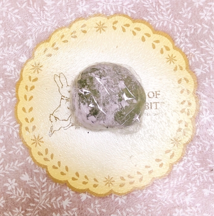 よもぎの粉で作りました✧˖°とてもおいしくできましたෆ*ｵｨｼｨෆ(⸝⸝> ᢦ <⸝⸝)ˎˊ˗