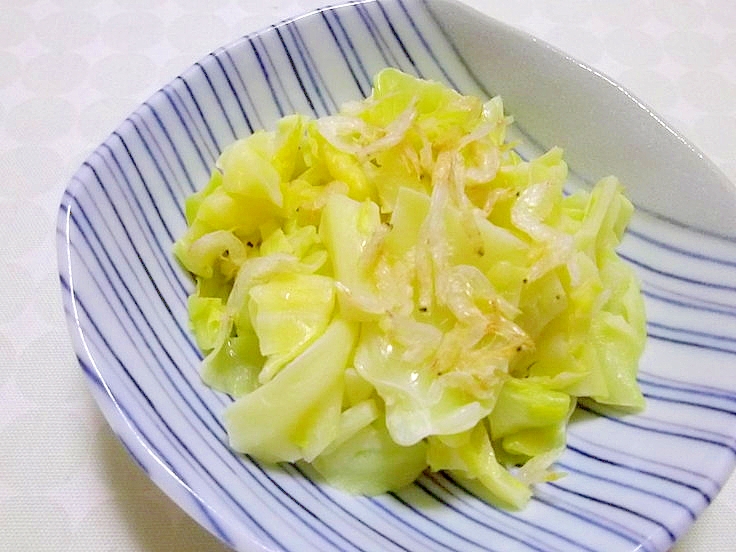 レンジで簡単＊絶品＊きゃべつと桜えびのマヨ和え