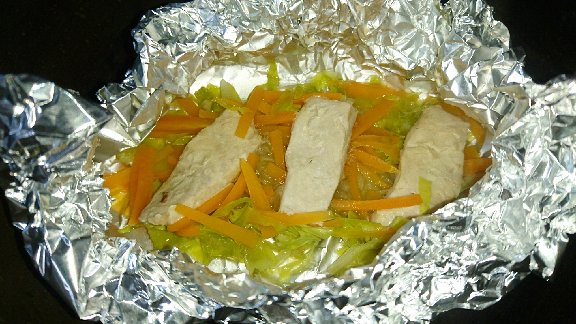 野菜と魚のホイル焼き 離乳食後期・完了期・1歳~