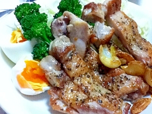 焼くだけ簡単ガーリックチキンステーキ レシピ 作り方 By 我楽多さん 楽天レシピ 焼くだけ簡単ガーリックチキンステーキ レシピ 作り方 By 我楽多さん 楽天レシピ