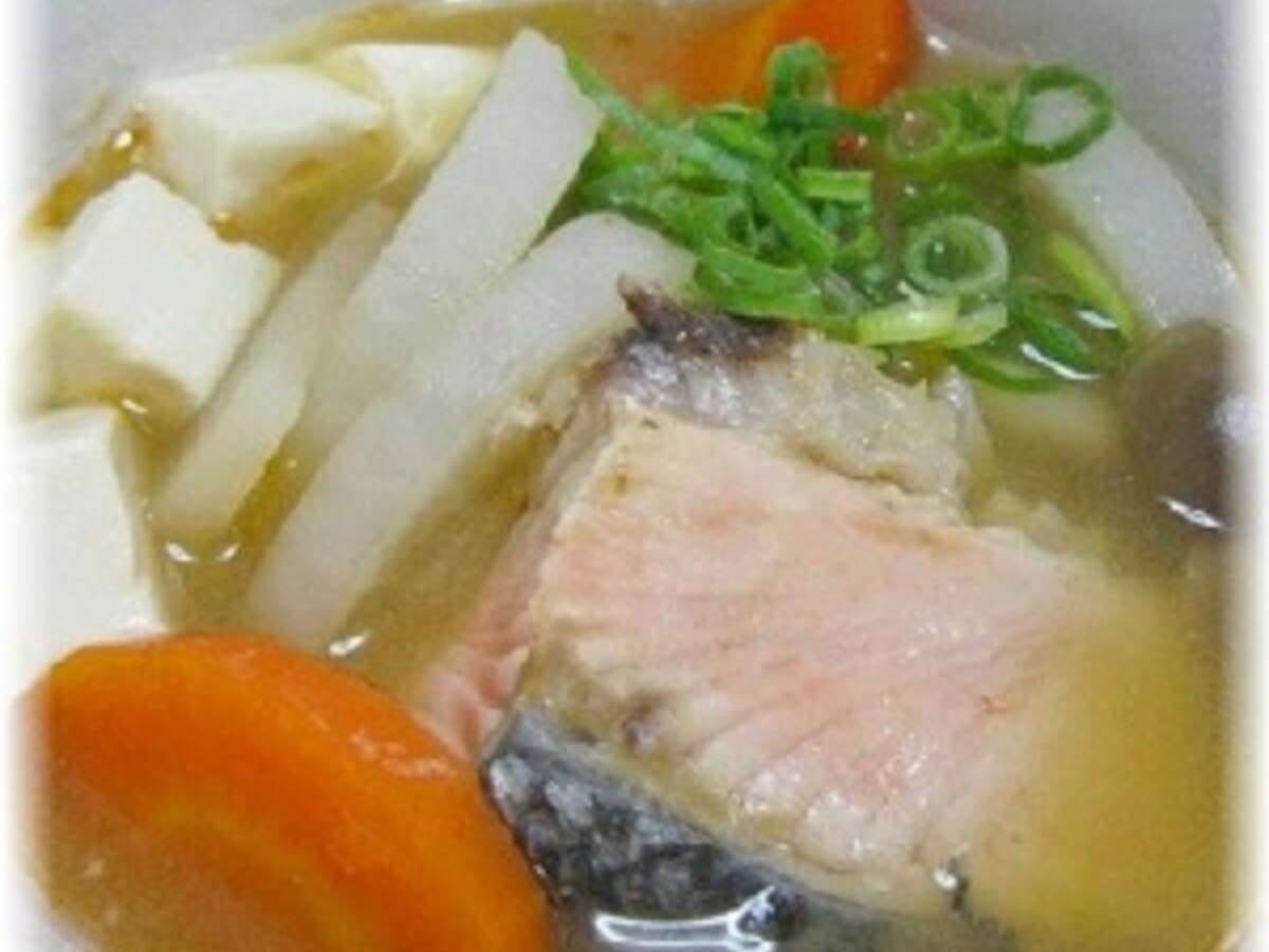 鮭のあら汁 レシピ 作り方 By はなまる子 楽天レシピ 鮭のあら汁 レシピ 作り方 By はなまる子 楽天レシピ