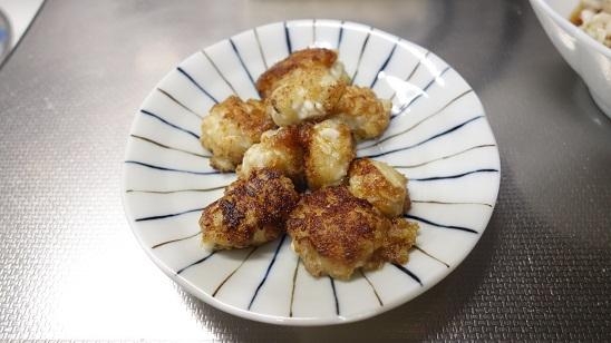 タラの白子のにんにく醤油焼き