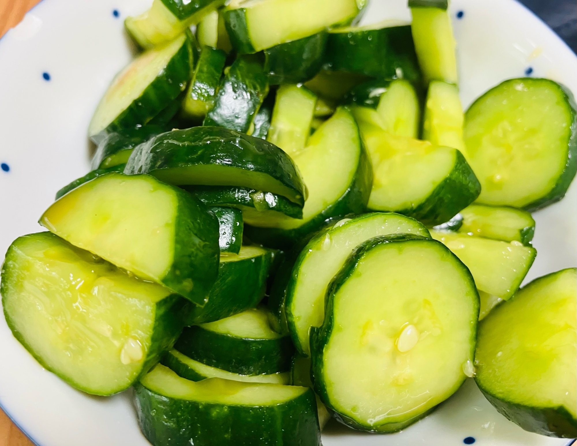 きゅうりの甘酢漬け