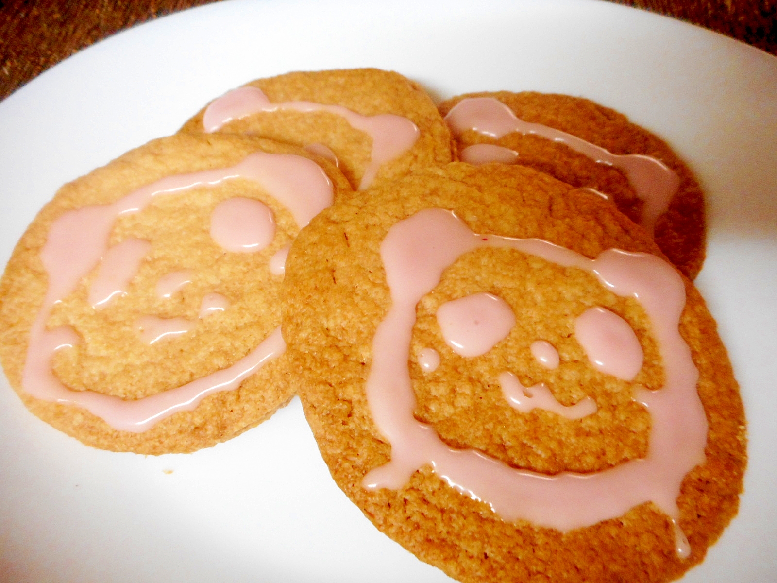 お買いものパンダアイシングクッキー レシピ 作り方 By Mococo05 楽天レシピ