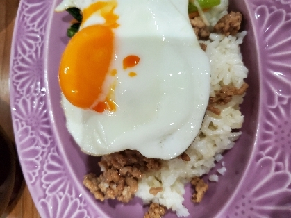 合い挽き肉と野菜のビビンバ